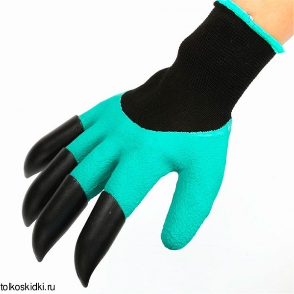 Незаменимый помощник садовода — перчатки garden genie gloves