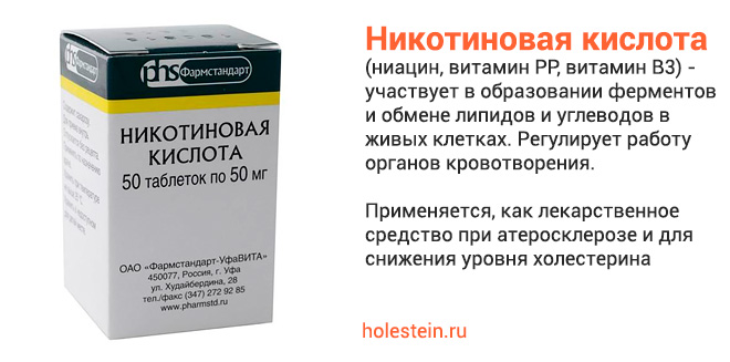 Никотиновая кислота какой это витамин