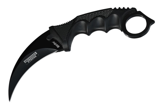 Нож керамбит: как сделать из дерева, рисунок, чертеж-шаблон на бумаге