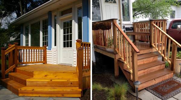 Оформление крыльца: для дома деревянного, на даче, в частном, как красиво оформить