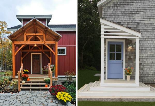 Оформление крыльца: для дома деревянного, на даче, в частном, как красиво оформить