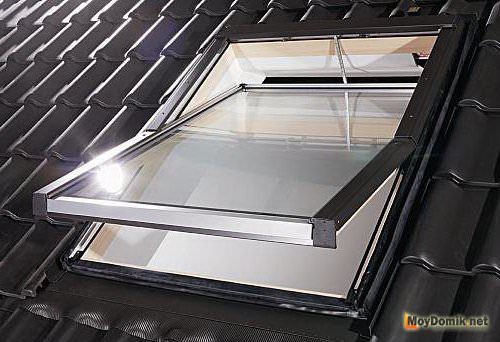 Окна в крыше мансарды, их виды и характеристики