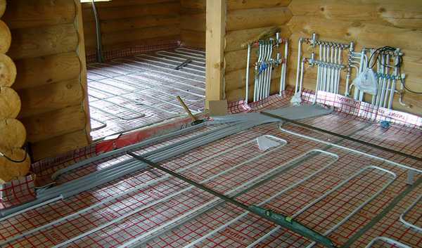 Особенности устройства электрического и водяного теплого пола в бане – всё о банях