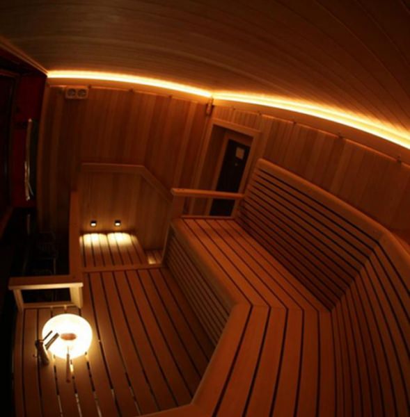 Освещение в бане в парилке своими руками: как сделать подсветку в парной, как провести свет, фото и видео – всё о банях