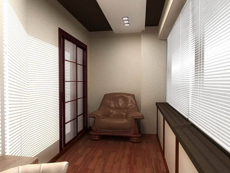 Отделка лоджии: черновое и декоративное оформление, отделка пола