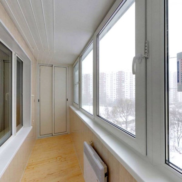 Отделка лоджии: черновое и декоративное оформление, отделка пола