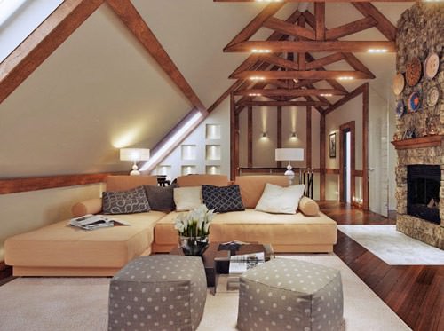 Отделка мансарды: виды материалов и особенности монтажа