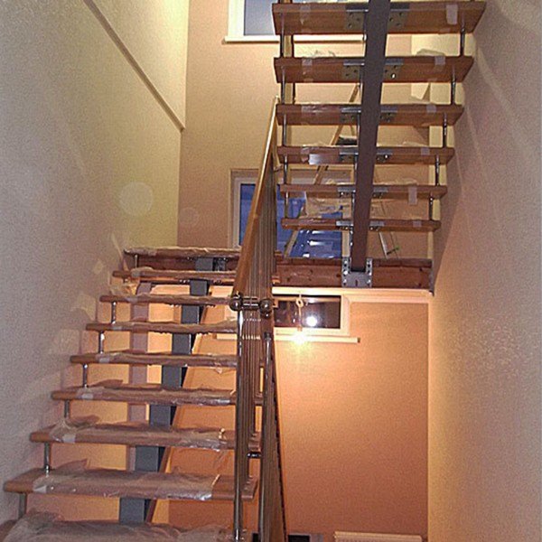 П образная лестница: виды и особенности изготовления