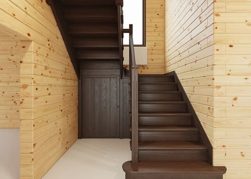 П образная лестница: виды и особенности изготовления