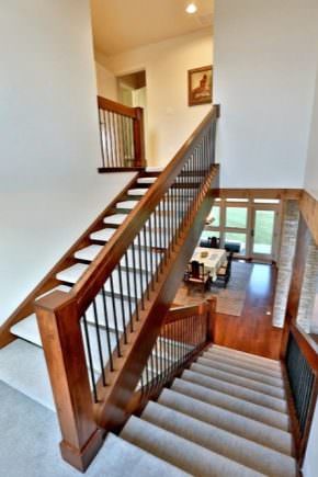 П образная лестница: виды и особенности изготовления