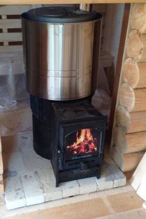 Печь чугунная для бани: топка из чугуна дровяная, лучшая печка для русской бани, каменка по русски с баком для воды, фото и видео – всё о банях