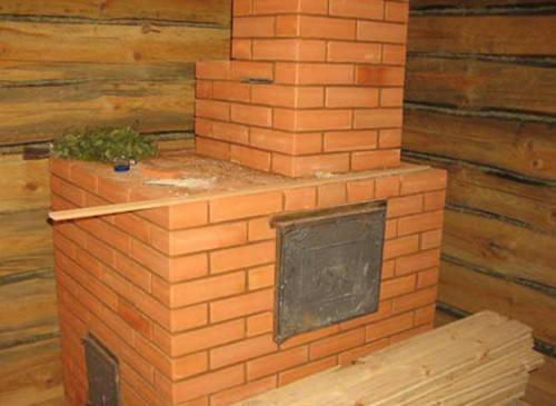 Печь из кирпича для бани: каменка своими руками, проект кирпичной банной печки, схема порядовки, кладка, как класть, фото и видео – всё о банях