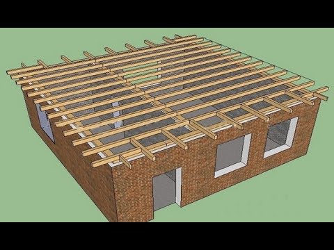 Перекрытие по деревянным балкам: расчет и монтаж