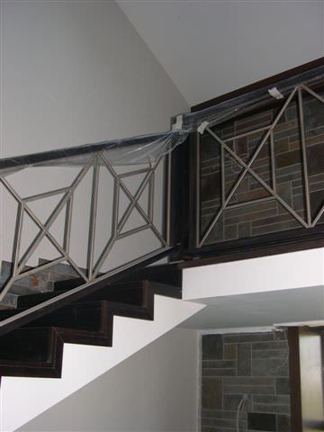 Перила из профильной трубы