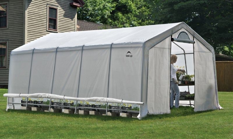 Почему стоит приобретать теплицу shelterlogic?