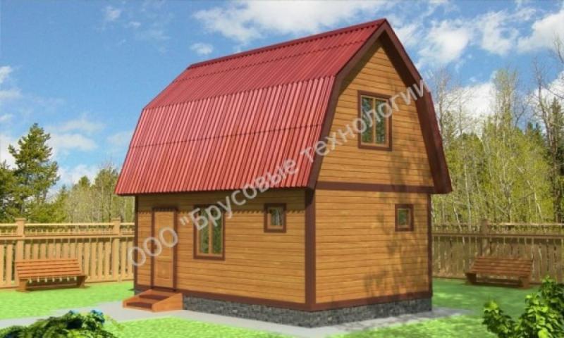 Подборка проектов бань с мансардой – всё о банях