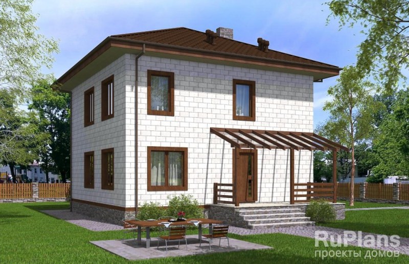 Подборка проектов двухэтажных бань – всё о банях