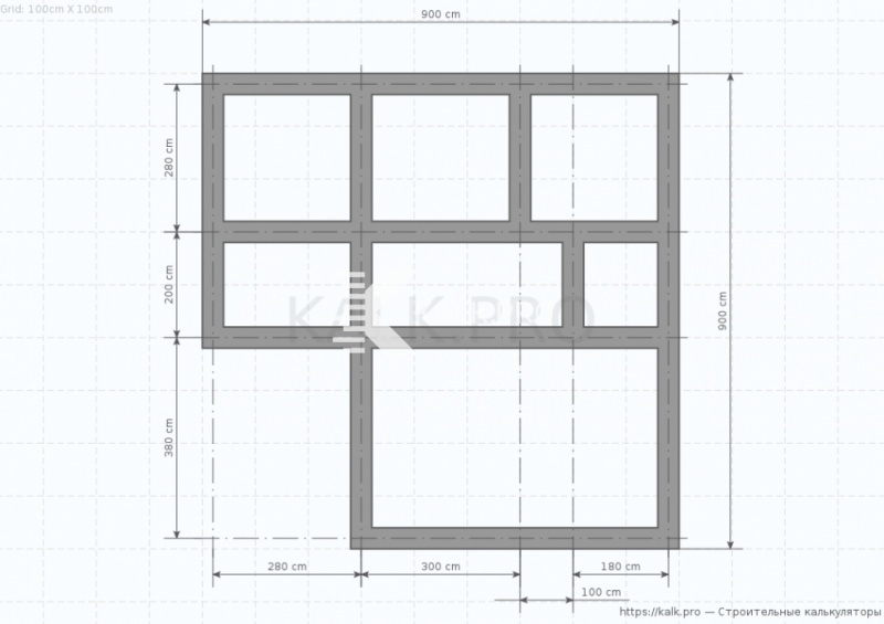 Подробный калькулятор для просчета ленточного фундамента
