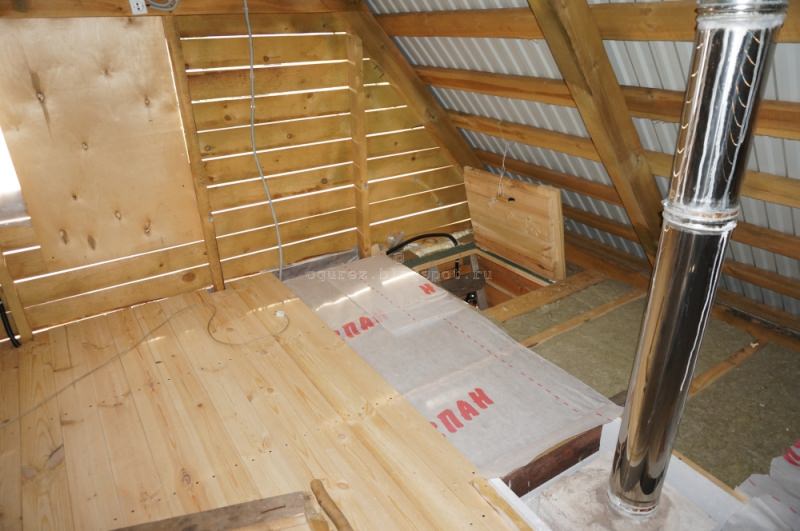 Пол на мансардном этаже: правила обустройства и алгоритм работы