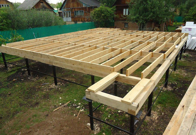 Пол в бане на винтовых сваях: устройство слива своими руками, как сделать в каркасной бане проливной пол на свайном фундаменте, фото и видео – всё о банях