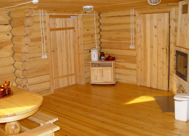 Пол в предбаннике бани: как сделать теплый пол своими руками, как утеплить, чем покрыть, фото и видео – всё о банях