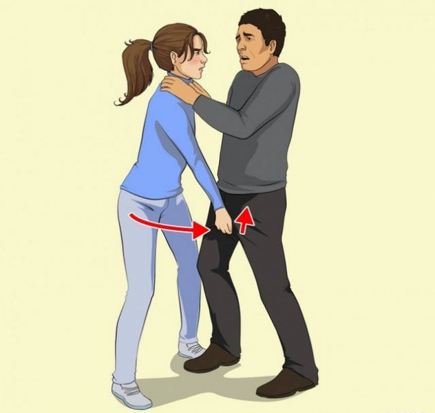 Правила самообороны для девушек