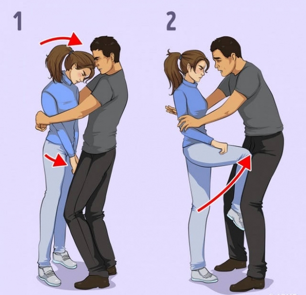 Правила самообороны для девушек