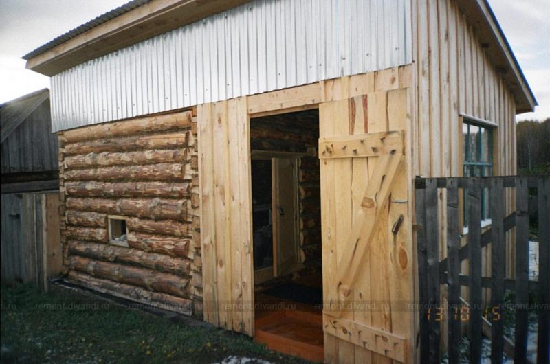Предбанник своими руками: как пристроить каркасный предбанник к рубленой бане, отделка в большом доме, фото и видео – всё о банях