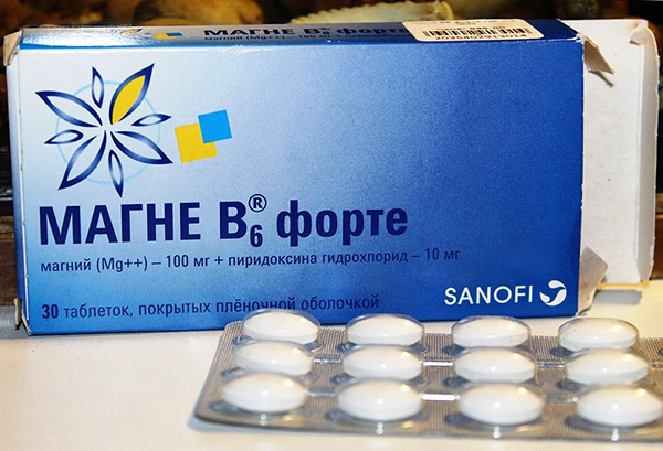Препараты содержащие магний и витамин в6