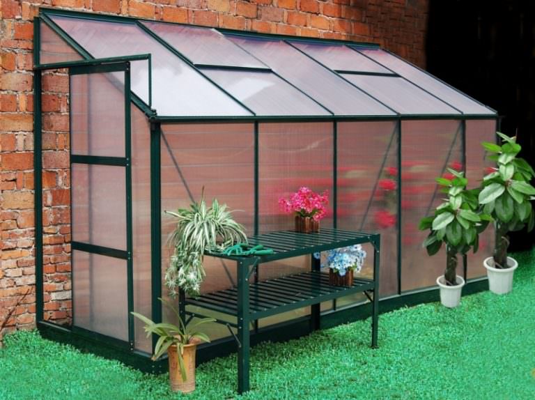 Пристенные теплицы: этапы изготовления своими руками