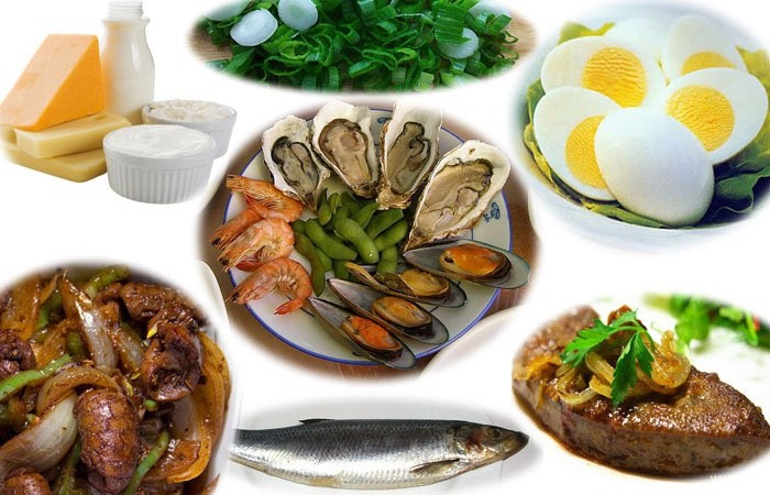 Продукты содержащие витамин д в большом количестве