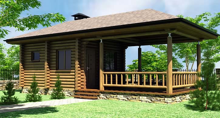 Проекты бань с беседкой под одной крышей: дизайн бани с верандой, барбекю и мангалом, фото и видео – всё о банях