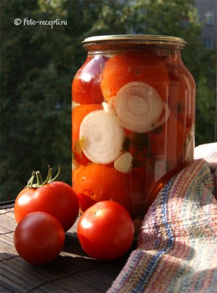 Рецепт консервированных помидоров пальчики