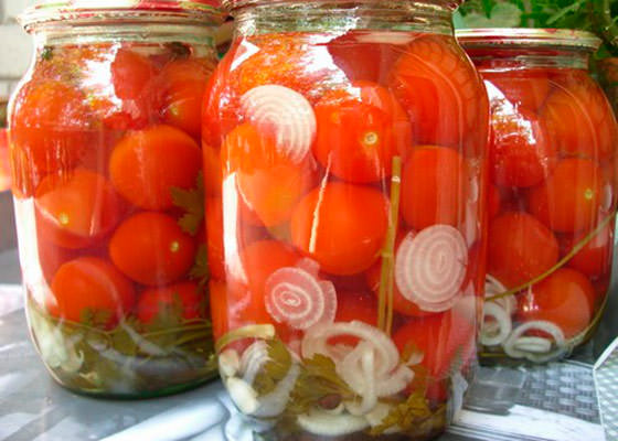 Рецепт консервированных помидоров пальчики