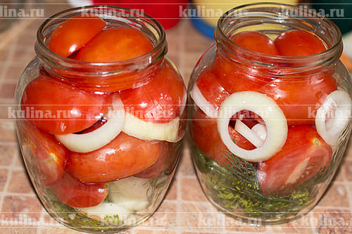 Рецепт консервированных помидоров пальчики