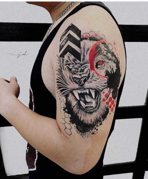 Сакральное значение, которым обладает тату Тигр