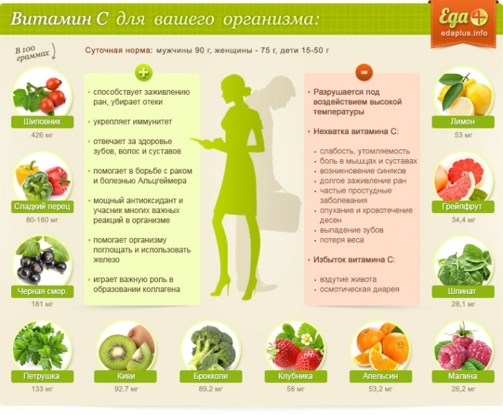 Самое большое количество витамина с