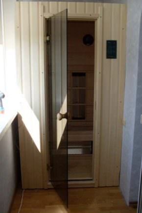 Сауна на балконе или лоджии своими рукам: как сделать инфракрасную парилку в квартире, мини сауна на фото и видео – всё о банях