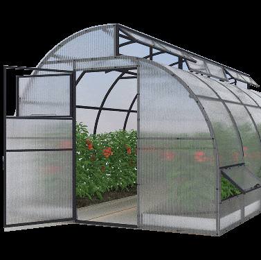 Серия теплиц надежда: характеристика и правила установки