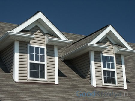 Слуховые окна на чердаке: виды и предназначение конструкции