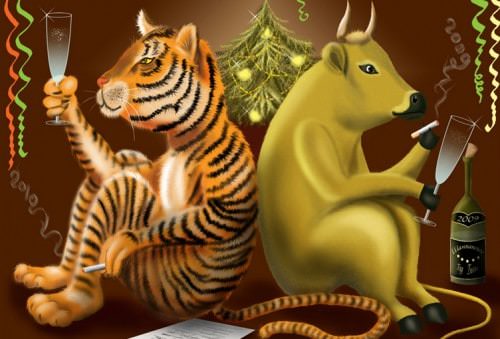 Совместимость Быка и Тигра — насколько будут удачны отношения, описание разных аспектов их жизни вместе