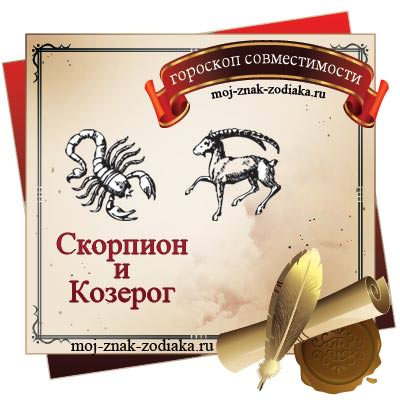 Совместимость козерога и скорпиона: почему происходят ссоры