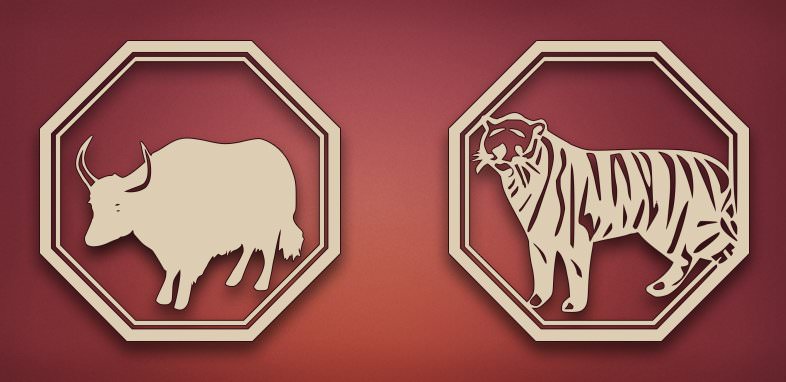 Совместимость тигра и быка — подробное толкование