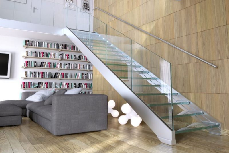 Стеклянное ограждение для лестницы: преимущества и недостатки, способы монтажа