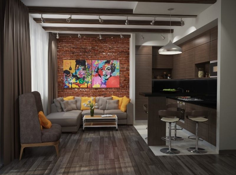 Стиль лофт на пике популярности