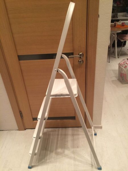 Стремянка своими руками из различных материалов