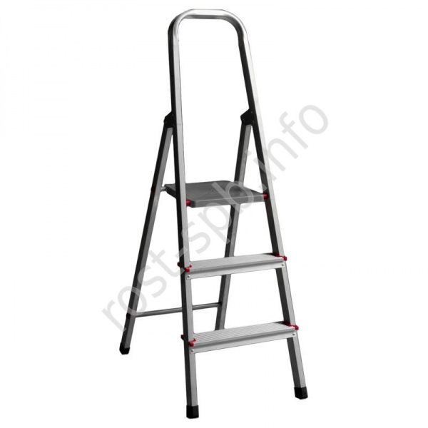 Стремянки профессиональные алюминиевые: характеристики и достоинства