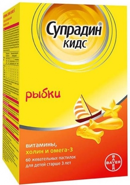 Супрадин детский инструкция по применению