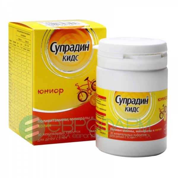 Супрадин детский инструкция по применению