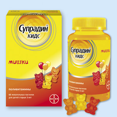 Супрадин детский инструкция по применению
